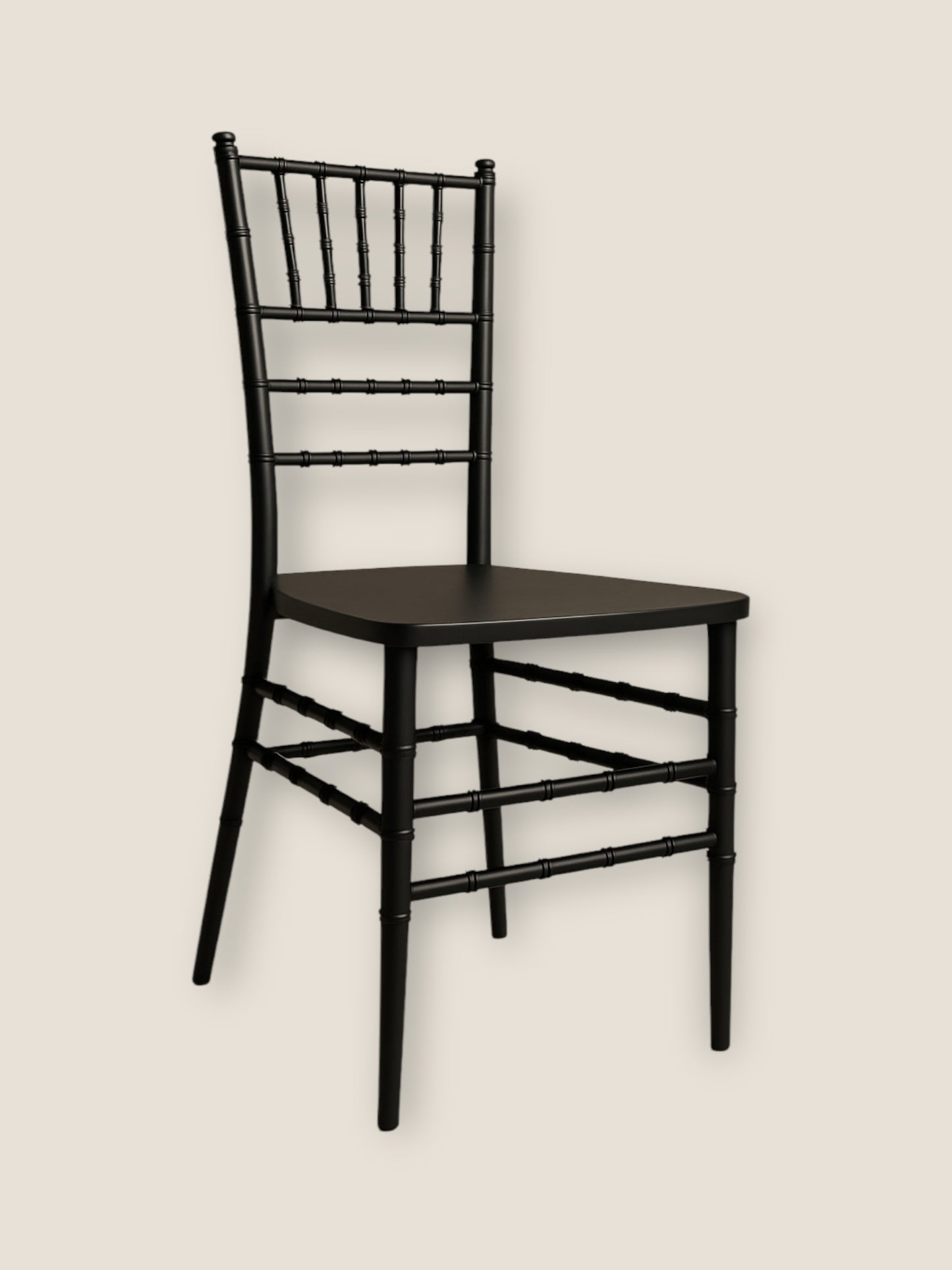 Black Tiffany Chair Hire (without cushion)
