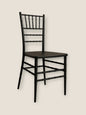 Black Tiffany Chair Hire (without cushion)