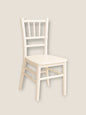 Kids White Tiffany Chair Hire (without cushion)